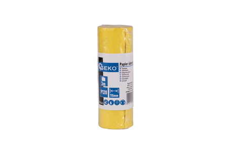 Papier ścierny – rolka 115mm x 3m P120 (100)