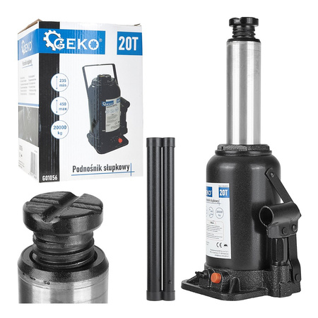 Podnośnik hydrauliczny słupkowy 20T GEKO CE