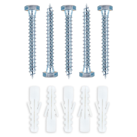 Metalowa 4-gniazdowa półka na elektronarzędzia