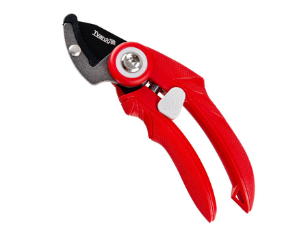 Sekator teleskopowy do gałęzi z przekładnią i ostrzem kowadełkowym 730-970mm 65Mn PTFE