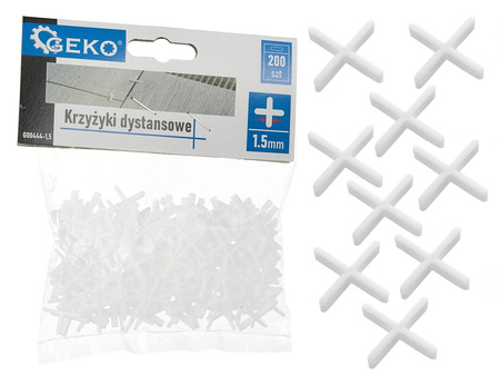 Krzyżyki dystansowe - 1,5mm - op.200szt (100)
