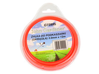 Żyłka do kosy podkaszarki okrągła 3,0mm x 12m