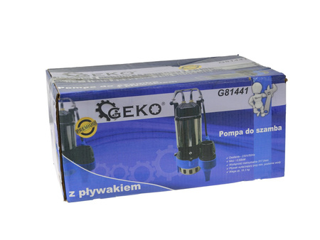 Pompa do szamba WQD8-8-0.55 GEKO PREMIUM