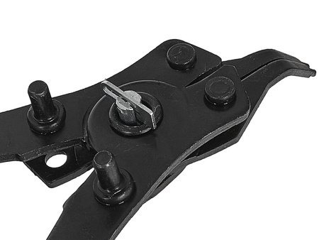 Szczypce Seeger'a z czterema wymiennymi końcówkami 160mm