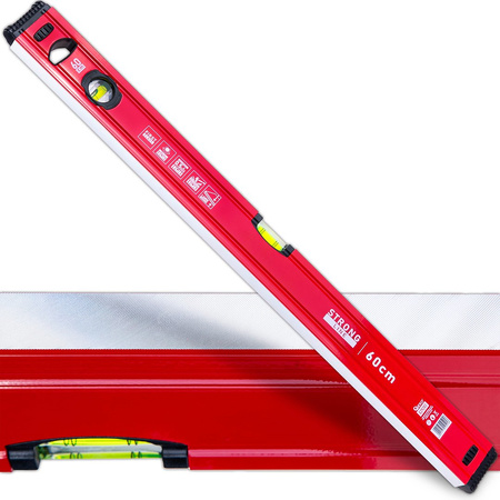 Poziomnica aluminiowa 600mm STRONG LINE