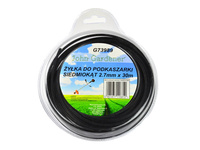 Żyłka do kosy podkaszarki siedmiokąt 2,7mm x 30m