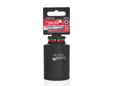 WYTRZYMAŁA NASADKA UDAROWA DŁUGA 1/2" 36mm CR-MO TVARDY