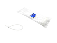 Opaski zaciskowe nylonowe białe -Trytki 80x2.5mm UV 100szt.