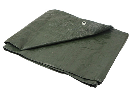 Plandeka 4x5m gruba/zielona +/-10%