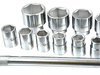 Zestaw kluczy nasadowych 21el. 3/4" 6-kąt.21-50mm metal box