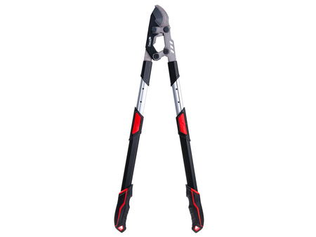 Sekator teleskopowy do gałęzi z przekładnią i ostrzem kowadełkowym 730-970mm 65Mn PTFE