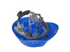 Kask ochronny budowlany BHP regulowany – niebieski (50)