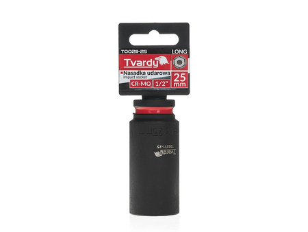 WYTRZYMAŁA NASADKA UDAROWA KRÓTKA 1/2" 26mm CR-MO TVARDY