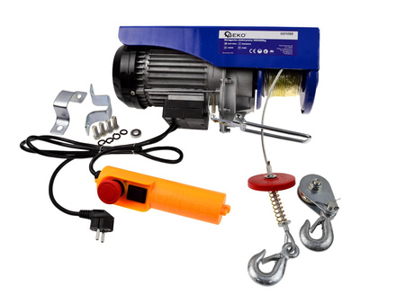 Elektryczna wciągarka linowa 300/600 kg 1200W