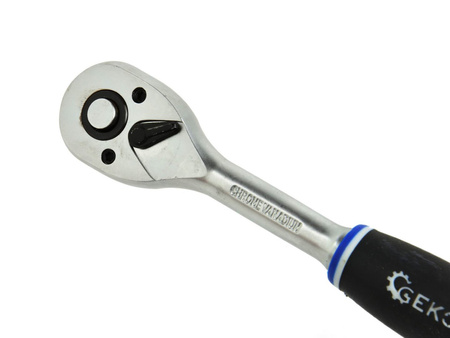 Grzechotka 1/4” PROFI izolowana rączka GEKO