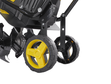 Glebogryzarka Elektryczna Kultywator Ogrodowy 1400W 45CM Dzik Do Ziemi 2w1