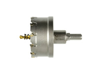 Otwornica widiowa - koronka do metalu 65mm z wiertłem tytanowym (30)
