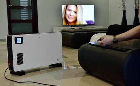 Grzejnik konwektorowy LCD z pilotem sterowania 2300W