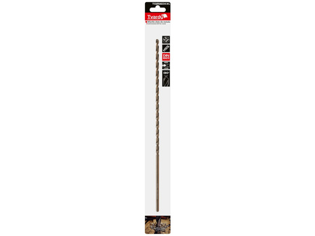 Wiertło złote do metalu długie 6.0 x 330mm HSS DIN1869