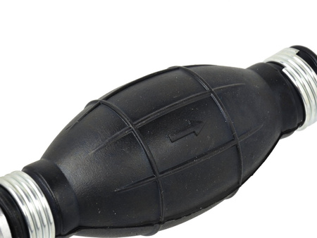 Ręczna pompka do paliwa 12 mm z wężykami 2x 1 m (gruszka)