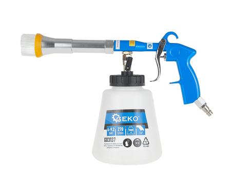 PISTOLET DO PRANIA CZYSZCZENIA TAPICERKI PIORĄCY ADAPTERY DO ODKURZACZA