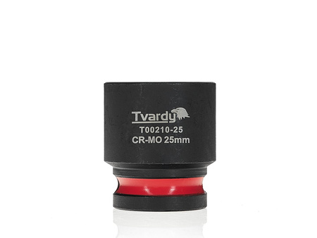 WYTRZYMAŁA NASADKA UDAROWA KRÓTKA 1/2" 25mm CR-MO TVARDY