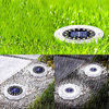 Lampa solarna ogrodowa 16LED gruntowa najazdowa (komplet 4szt.) (1/6)