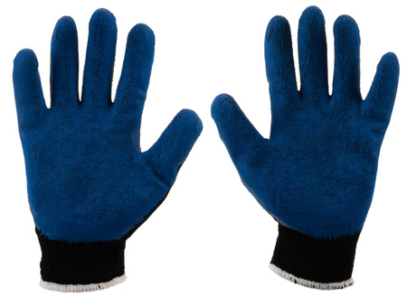 Rękawice robocze ocieplane zimowe BLUE r.10 (12/240)