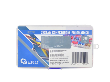 Zestaw konektorów izolowanych 300szt. (60)