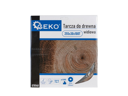 Tarcza do drewna 255x30x100T(otwory) (25)