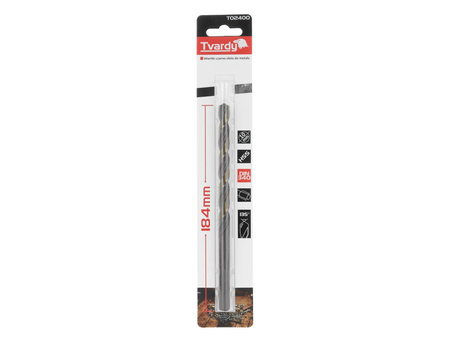 Wiertło czarno-złote do metalu przedłużane HSS M2 10.0mm (1/50/200)