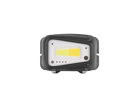 Latarka czołowa z czujnikiem ruchu LED COB 8W (5W+3W) 1800mAh 520lm IP44 (100)