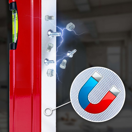 Poziomnica aluminiowa 400mm STRONG LINE