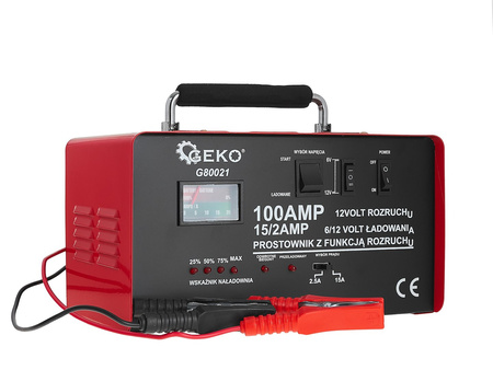 Prostownik z rozruchem 100A 6/12V