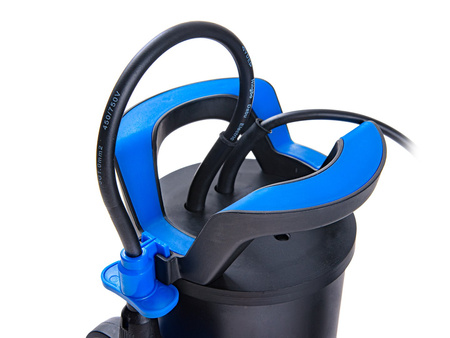 Pompa plastik z pływakiem płytkossąca do wody czystej i brudnej 3w1 550W