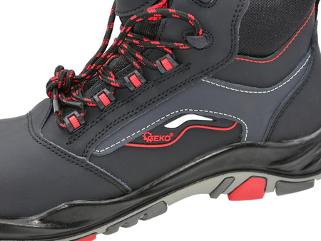 Buty ochronne model nr 9 nubuk czarne S3 SRC - r. 40 (10)