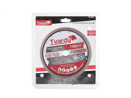 Tarcza diamentowa do Gresu 200x10x25.4/22.23mm (25)
