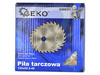 Tarcza do drewna 125x22x40T GEKO