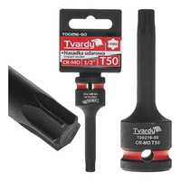 WYTRZYMAŁA NASADKA UDAROWA TRZPIENIOWA TORX T50 1/2” CR-MO TVARDY