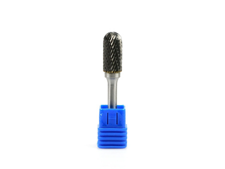 Frez-pilnik do metalu 12x25mm trzpień 6mm (walcowy z zaokrągloną główką) (200/300)