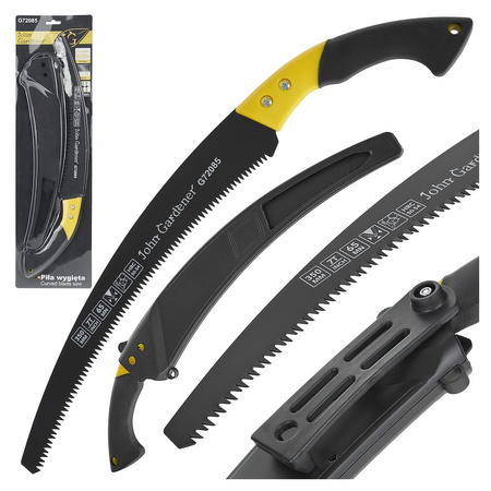 Piła wygięta 35cm z powłoką PTFE i kaburą 65Mn