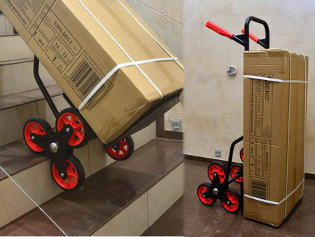 Wózek transportowy schodowy-składany 150kg TVARDY