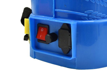 Opryskiwacz akumulatorowy plecakowy 16L Lekki Blue 12Ah (1)