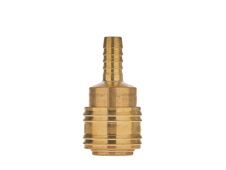 Szybkozłączka mosiężna na wąż 9mm typ żeński (1/10/100)