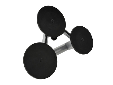Uchwyt-przyssawka aluminiowa do szyb potrójna 130kg