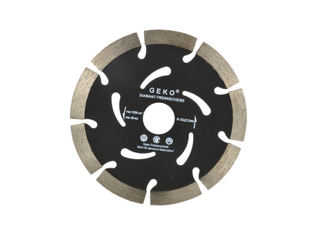 Tarcza diamentowa 125 x 22,23 x 10mm GEKO czarna