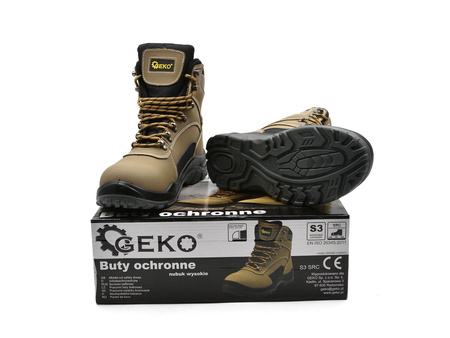 Buty ochronne model nr 7 nubuk wysokie S3 SRC