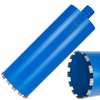 Wiertło diamentowe koronowe do wiertnicy na sucho i mokro 152x10x450mm 13T 1.1/4" (2)