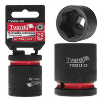 WYTRZYMAŁA NASADKA UDAROWA KRÓTKA 3/4" 29mm CR-MO TVARDY