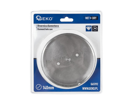 WIERTŁO KORONOWE DIAMENTOWE DO PŁYTEK GRESU 140MM